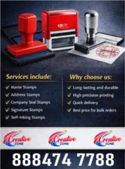 Rubber Stamp Rs. 100/- | Clear and Sharp Impressions 